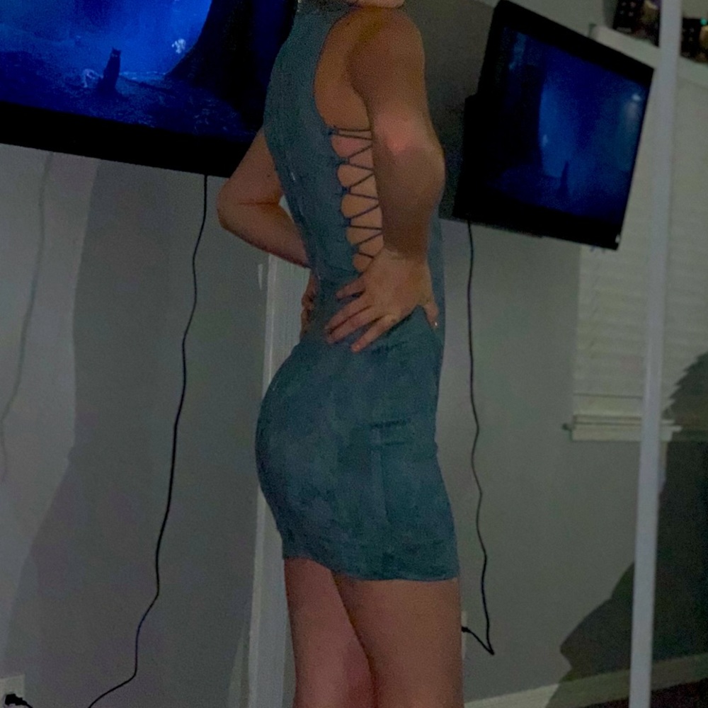 Windsor teal cocktail dress - Picture 7 of 7